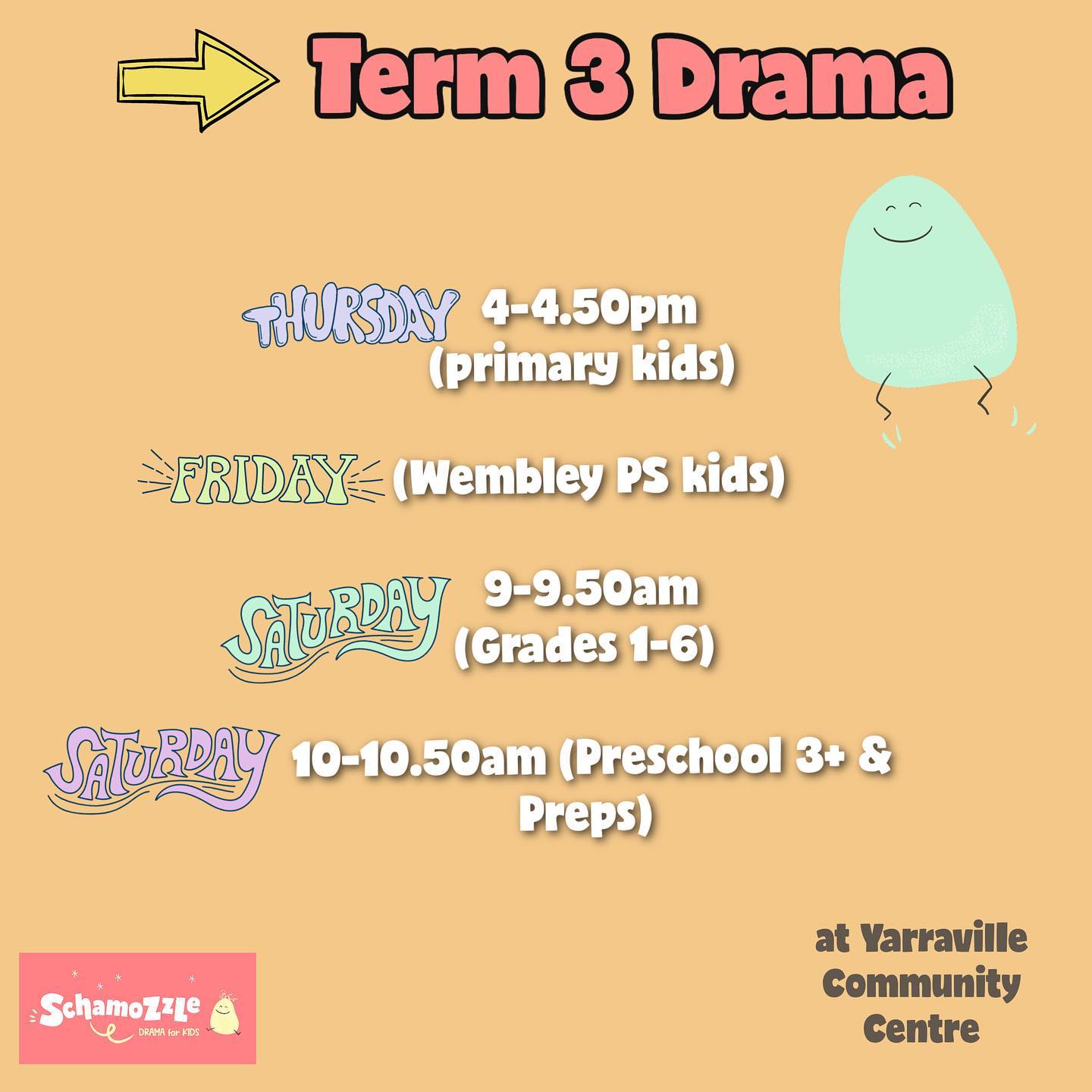 It’s not too late to enrol in our term 3 drama classes. We start up this week. Contact us for a free trial. 

#dramaforkids #yarraville #classesforkids #dramaclasses #melbournemums #innerwestmelb #innerwest #innerwestmums #seddon #footscray #wefo #kidscreating #confidence #creative